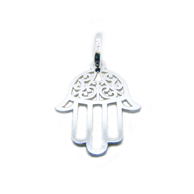 Colgante Laser Mano de Fátima Modelo 1 - 22mm