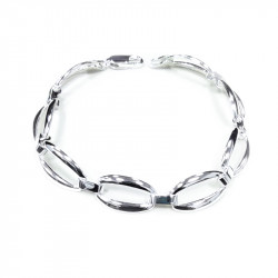 Pulsera lisa articulada