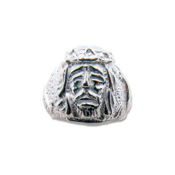 Sello figura rostro de Cristo