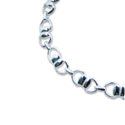 Pulsera Señora ( eslabón 6mm x 12mm )