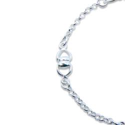 Pulsera Señora con cadena (eslabón 6mm x 12mm)