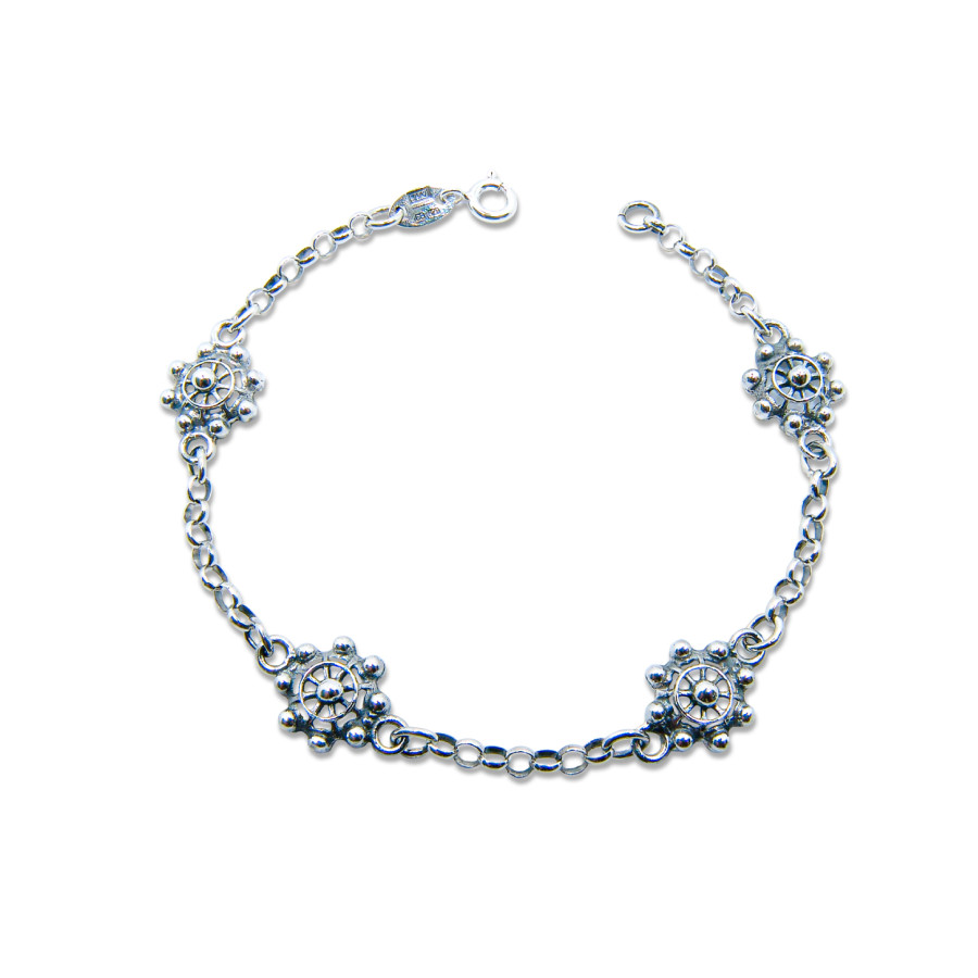 Pulsera Charro de 11mm combinado con cadena