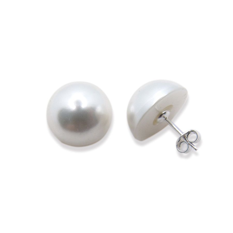 P. Pendientes 1/2 Perla de 16mm