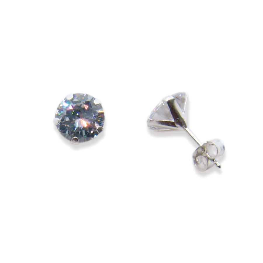 P. Pendientes Cz 8mm