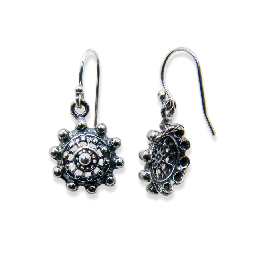 P. Pendientes Botón Charro