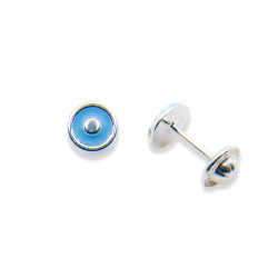 P. Pendientes Redondo chico esmaltado de 6mm