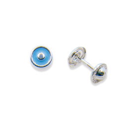 P. Pendientes Redondo chico esmaltado de 6mm