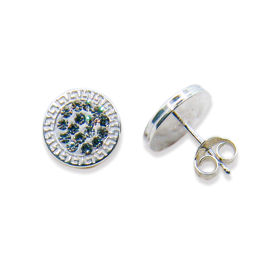 P. Pendientes Redondo nº2 multipiedra 10mm