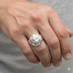 Sello figura Cabeza de Leon