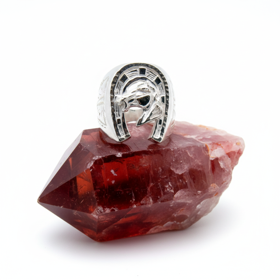 Sello Caballero Herradura con Caballo