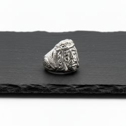 Sello figura rostro de Cristo