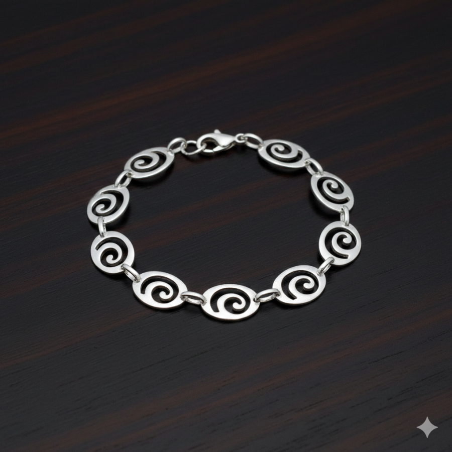 Pulsera Fantasía espiral