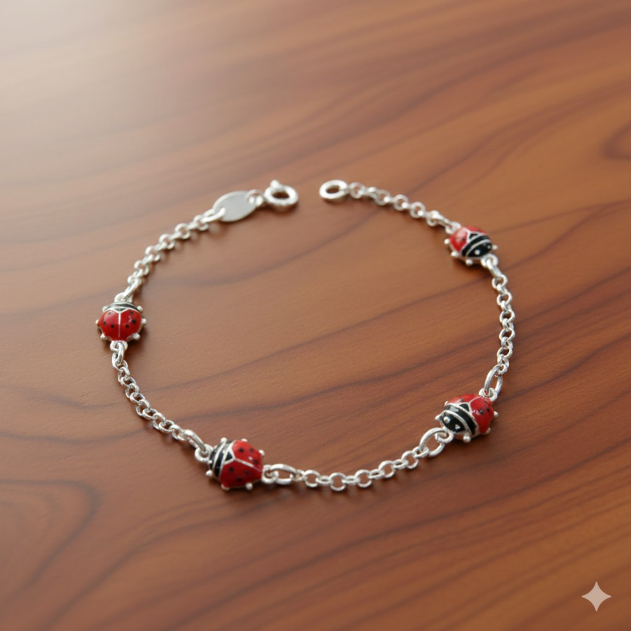 Pulsera Infantil Marquita con esmalte