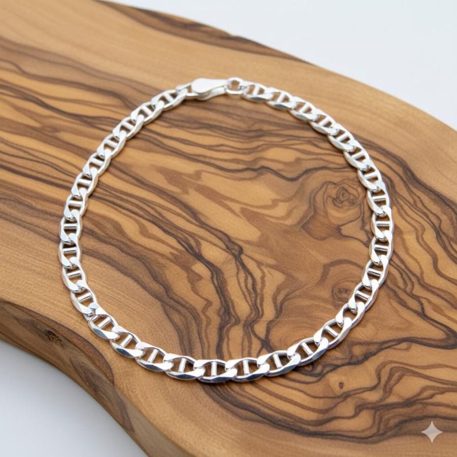 Pulsera Ancla de 4mm