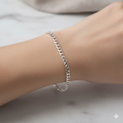 Pulsera Barbada de 4mm