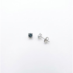P. Pendientes Garra 4 bolas C/Cz. 4mm