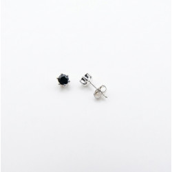 P. Pendientes Garra 6 bolas C/Cz. 4mm