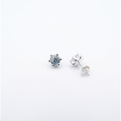 P. Pendientes Garra 6 bolas C/Cz. 6mm