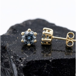 P. Pendientes Garra 6 bolas C/Cz. 6mm