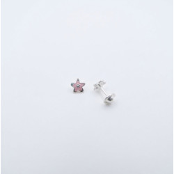 P. Pendientes Estrella de 6mm