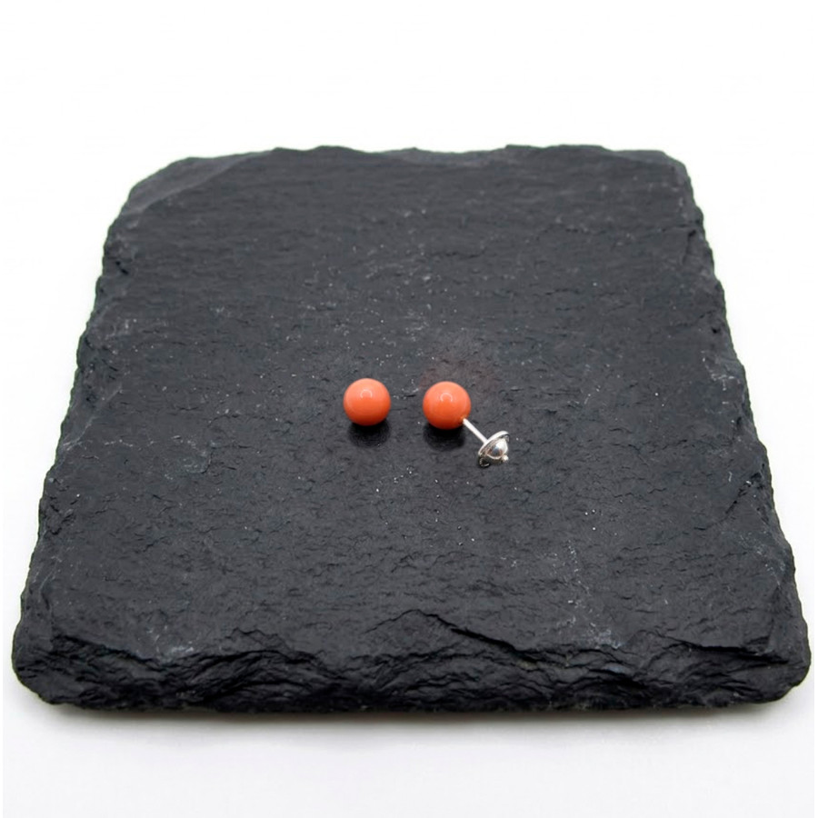P. Pendientes Corales de 4mm