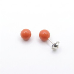 P. Pendientes Corales de 4mm