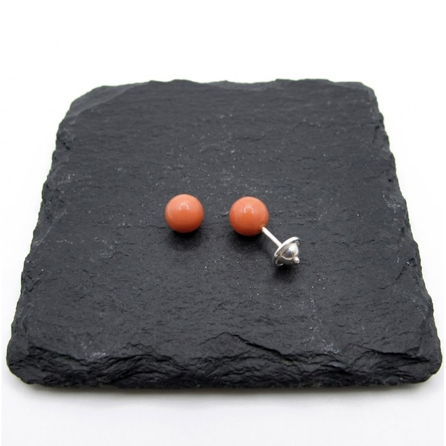 P. Pendientes Corales de 6mm