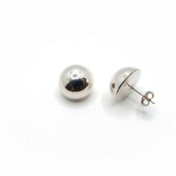 P. Pendientes 1/2 Bola de 14mm