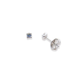 P. Pendientes garra 4 bolas C/Cz 2,5mm