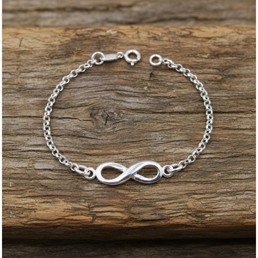 Pulsera Infinito 6mm x 14mm
