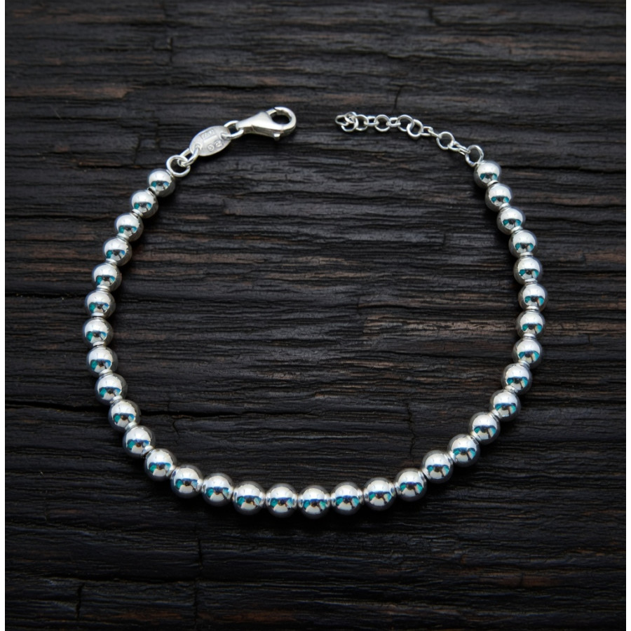 Pulsera Bolas 5mm