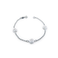 Pulsera Rosas Pequeñas