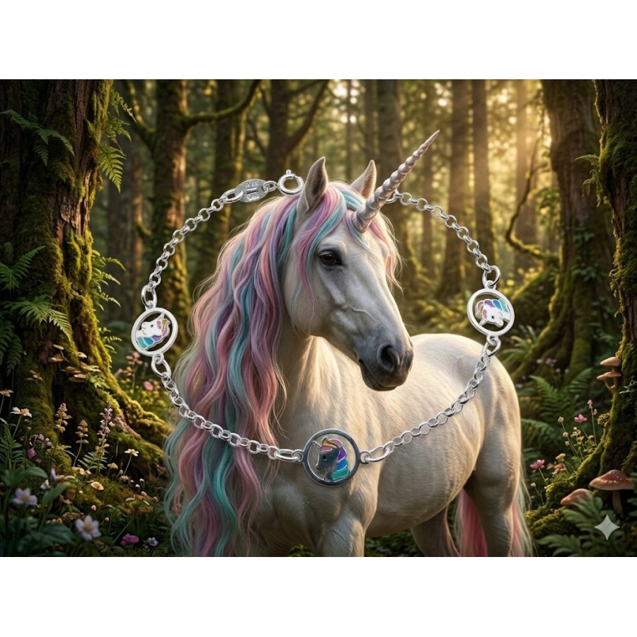 Pulsera de Unicornio con Cerco