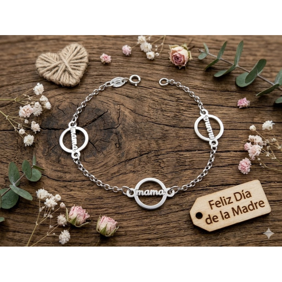 Pulsera de " mamá" con cerco