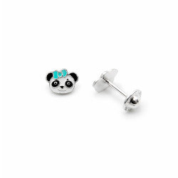 P. Pendiente Cara Osita Panda