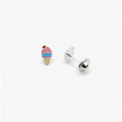 Pendientes helado de 8mm