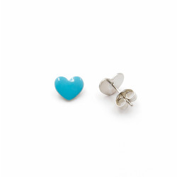 P. Pendientes Corazón 7mm