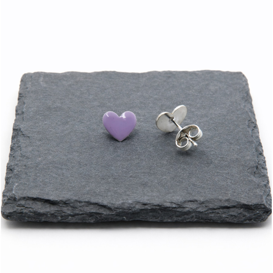 P. Pendientes Corazón 7mm
