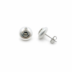 P. Pendientes Virgen del Rocío con perla de 10mm