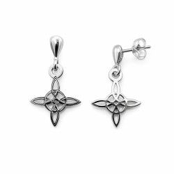 P. Pendientes Nudo de Bruja de 13mm
