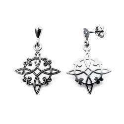 P. Pendientes Nudo de Bruja de 19mm