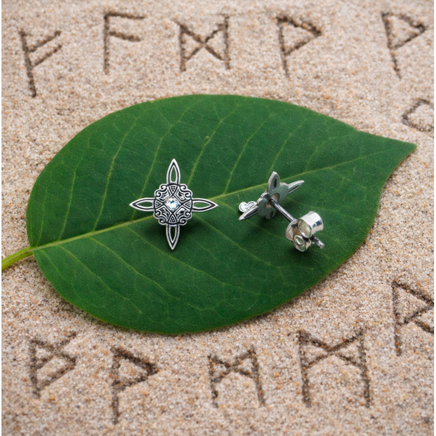 P. Pendientes Nudo de Bruja de 11mm