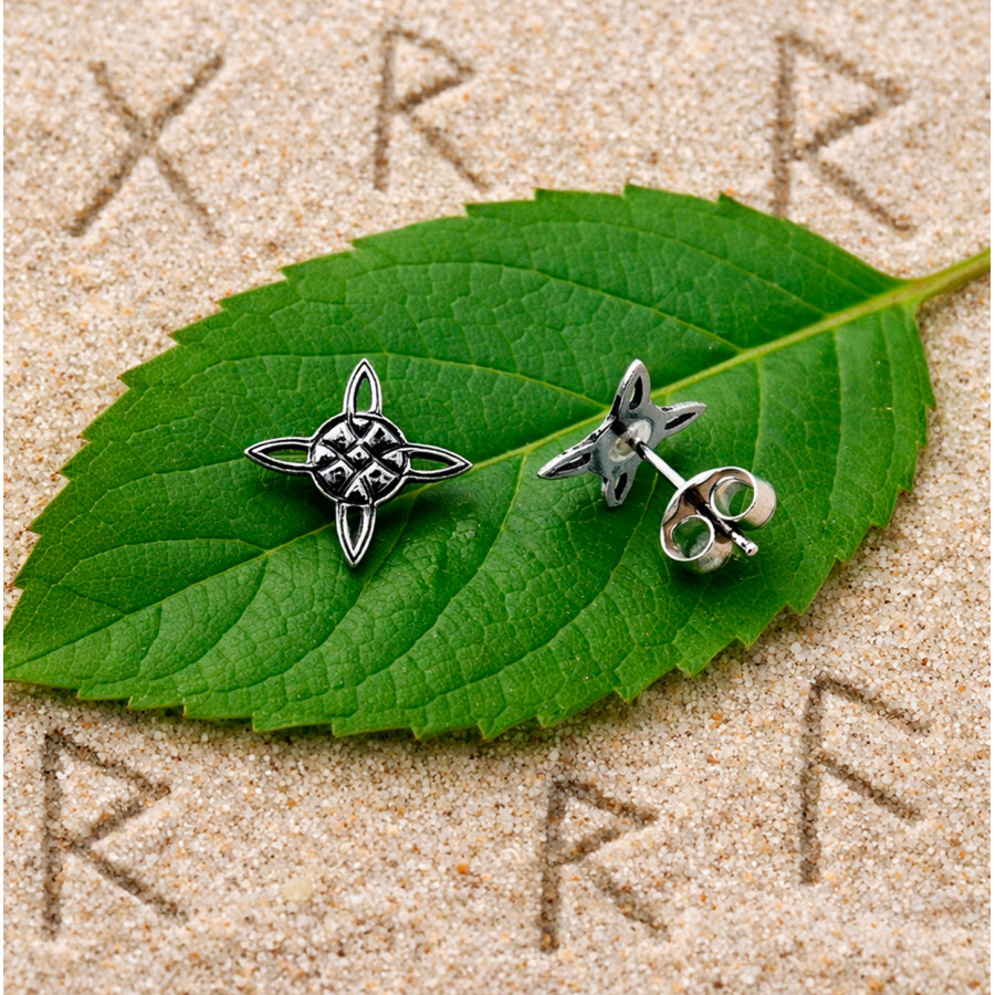 P. Pendientes Nudo de Bruja de 11mm