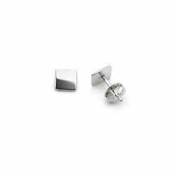 Pendientes cuadrado de 6mm