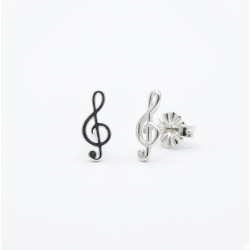 Pendientes Clave de Sol de 11mm