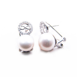 P. Pendientes Tu y Yo Rodiados